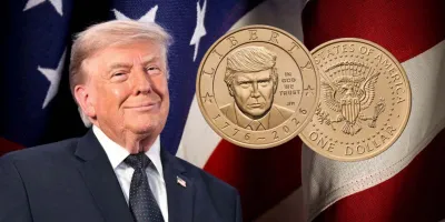 ¡Trump vale un dólar! El presidente ya tiene su cara en una moneda