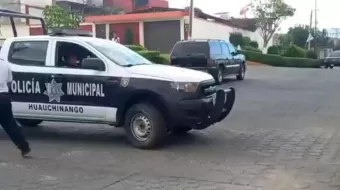 En Huauchinango, dos sujetos fueron detenidos tras enfrentarse con policías