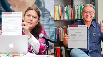 Rosario Orozco y Melitón Lozano se registran para conseguir candidatura por Morena
