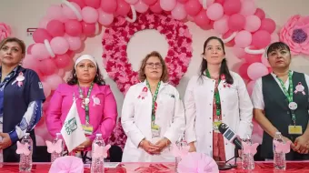 IMSS realiza campaña para concientizar sobre la detención oportuna del cáncer de mama