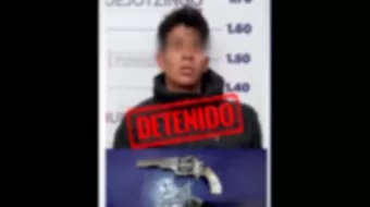 En Huejotzingo, sujeto es detenido tras intentar robar una tienda