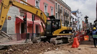 Obras en Centro Histórico de Puebla han afectado 70% las ventas de comercios: Canaco