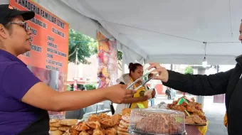 Panaderos realizan la Feria de la Hojaldra en El Carmen