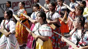 Gran desfile conmemorativo de la Revolución Mexicana en Ciudad Serdán 