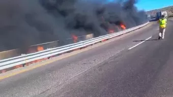 Explota pipa en la autopista Puebla-Veracruz, cierran la caseta de Esperanza