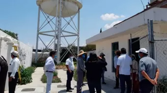 Pobladores de Almecatla pagan servicio todo el año y no tienen agua potable desde hace 4 meses