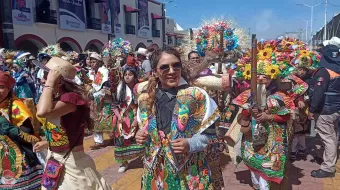 En sana convivencia se reporta tercer día del Carnaval de Huejotzingo