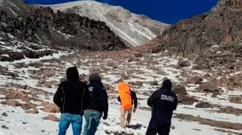 Ocho días sin rastro del alpinista extraviado en el Pico de Orizaba