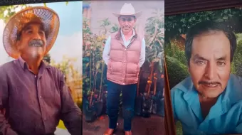 Pobladores y familiares despiden a 3 ejidatarios asesinados por talamontes en El Verde 
