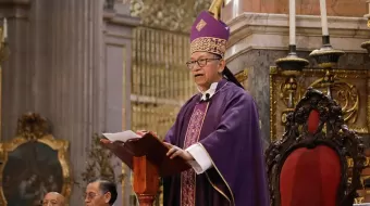 Exhorta obispo auxiliar de Puebla participar en las celebraciones de Semana Santa