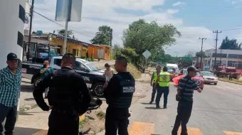 Conductor arrolló a motociclista y se dio a la fuga en Xicotepec