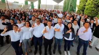 Lalo Rivera escuchó necesidades de Tepeaca previo al inicio de campaña