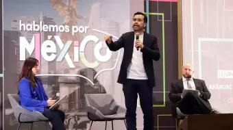 Mantenimiento a escuelas, promete Máynez en foro “Hablamos por México” en Upaep