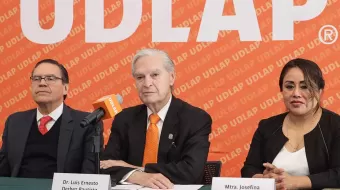 Luis Ernesto Derbez, rector de la Udlap rindió su informe de labores