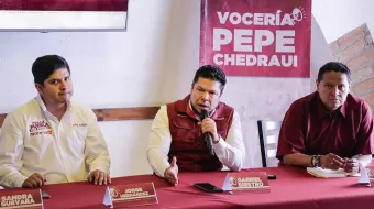 Pepe Chedraui no acepta “invitación de cantina” de Riestra; debate sin bases: Biestro