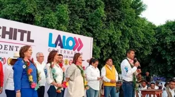 Xóchitl Gálvez y Lalo Rivera anunciaron combate frontal a la inseguridad en Moyotzingo