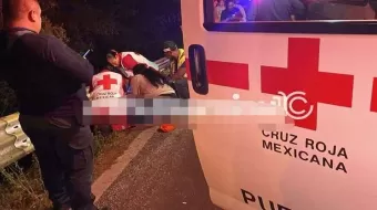 Una mujer muerta tras choque en la carretera Pachuca-Tuxpan
