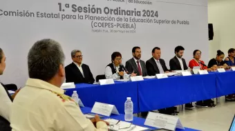 BUAP sede de la Primera Sesión Ordinaria 2024 de la COEPES-Puebla