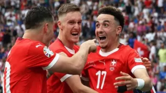 Suiza avanza a cuartos de final y despacha a la actual campeona de la Eurocopa