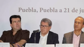 Monreal y Sheinbaum unen fuerzas; inicia difusión de Acuerdos Legislativos en Puebla