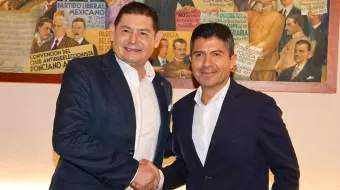 Diálogo por Puebla: se reúne Alejandro Armenta y Eduardo Rivera