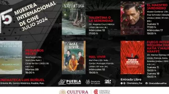 Del 9 al 18 de julio llega la 75ª muestra Internacional de Cine en la Cinemateca “Luis Buñuel”