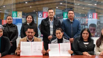 Alumnos del Conalep Puebla realizarán servicio y prácticas en Cáritas gracias a convenio