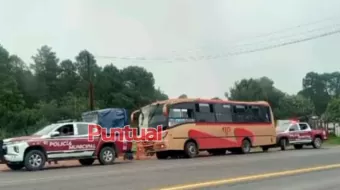 Detienen en Huauchinango a sujeto con drogas a bordo de autobús