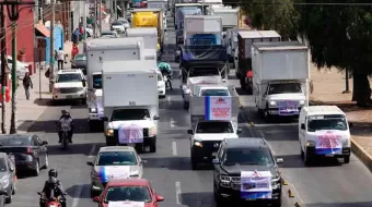 OTRO paro, transportistas amagan con nuevo paro; en pláticas con Gobierno de Puebla
