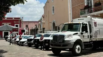 Entrega Ariadna Ayala nuevo parque vehicular para mejorar servicios en Atlixco