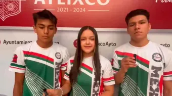 Tres atlixquenses competirán en Hungría en el Campeonato Mundial de Kick Boxing 