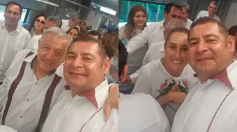 Armenta en inauguración del Tren Maya promete futuro ferroviario para Puebla