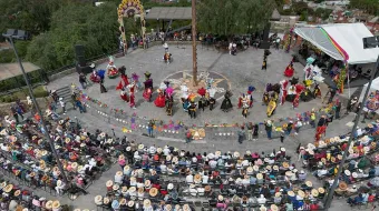 Festividad del Huey Atlixcáyotl reúne a miles con música, danza y tradición