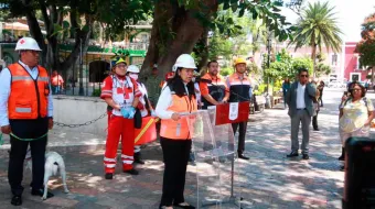 Atlixco mostró participación y acciones preventivas en simulacro de sismo