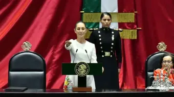 Sheinbaum toma protesta como presidenta de México y emite su primer mensaje