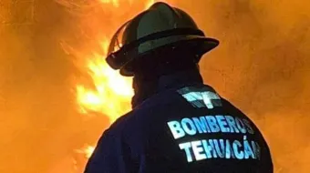 Sofocan incendio de una maquiladora en Tehuacán