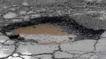 Con deuda y baches así la ciudad de Puebla 