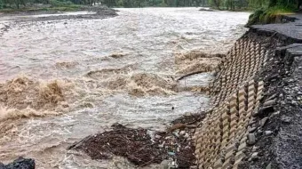 El río San Marcos es contaminado por derrame de combustible en la Sierra Norte 