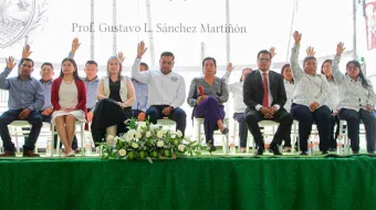 Gustavo Sánchez tomó protesta como edil de Tepeojuma: “Gobierno comprometido”