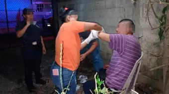 Hermanos borrachos se convirtieron en gladiadores; uno recibió un machetazo