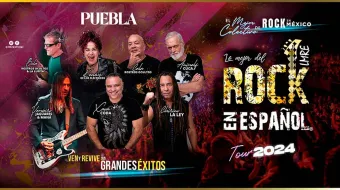 ¡El rock en español revive en Puebla con los grandes éxitos de los ochentas y noventas!