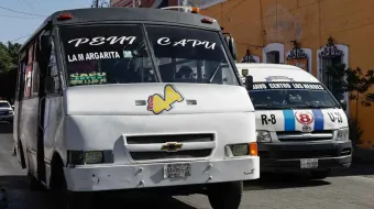 En 2024, se registraron mil 300 robos en el transporte público en Puebla