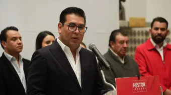 PRI confía en acuerdos con la nueva dirigencia del PAN en Puebla: Néstor Camarillo