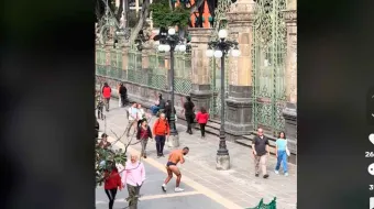 VIDEO. Hasta vagabundos fitnnes te puedes encontrar en Puebla 