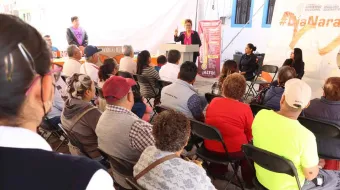 DIF de Cuautlancingo realiza última Jornada Naranja en Tulcingo