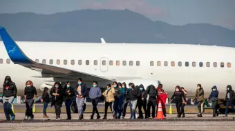 En febrero, las deportaciones