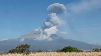 Autoridades activaron Programa Especial para Contingencias del volcán Popocatépetl