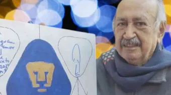 Murió "Pajarito" Andrade, creador del escudo de los Pumas