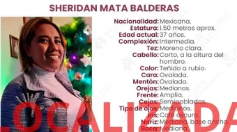 La activista Sheridan Mata fue hallada viva en la CDMX