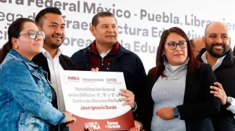 Armenta destaca la coordinación para transformar Huejotzingo con nuevas obras y proyectos sociales